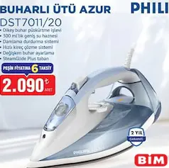 PHİLİPS DST7011/20 BUHARLI ÜTÜ AZUR